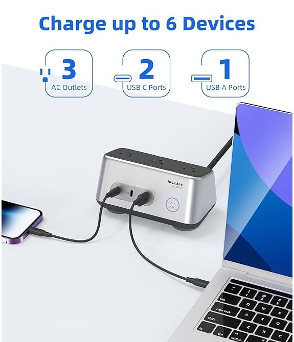 Huntkey 100W USB C Charging Station